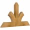 Ekena Millwork Richland Rough Sawn Timber Gable Bracket, Western Red Cedar, 36"W x 21"H x 2"D x 4"F, 14/12 Pitch GBW036X21X0204RIC00RWR - alternate 5